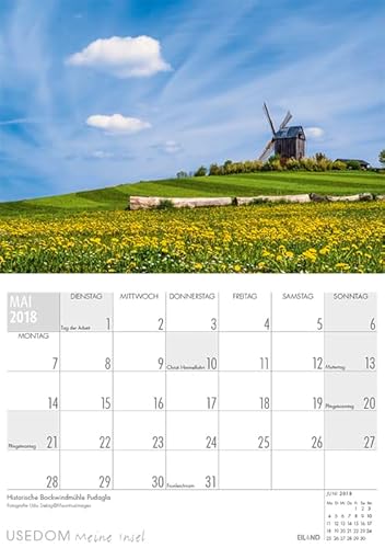 Usedom …meine Insel 2018: Eiland Planer – mit extra grossem Kalendarium - 11