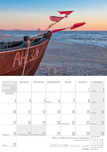 Usedom …meine Insel 2018: Eiland Planer – mit extra grossem Kalendarium - 3
