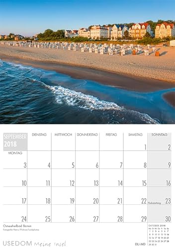 Usedom …meine Insel 2018: Eiland Planer – mit extra grossem Kalendarium - 9