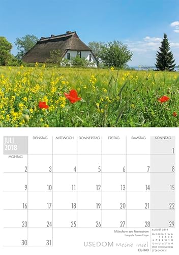 Usedom …meine Insel 2018: Eiland Planer – mit extra grossem Kalendarium - 10