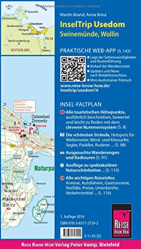 Reise Know-How InselTrip Usedom mit Swinemünde und Wollin: Reiseführer mit Insel-Faltplan und kostenloser Web-App - 2